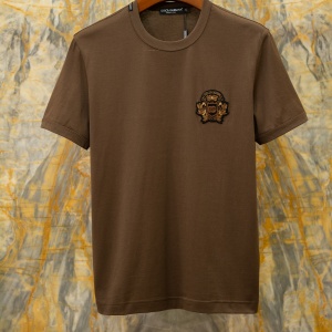 dolce & gabbana 2026/ss crew neck t-shirt